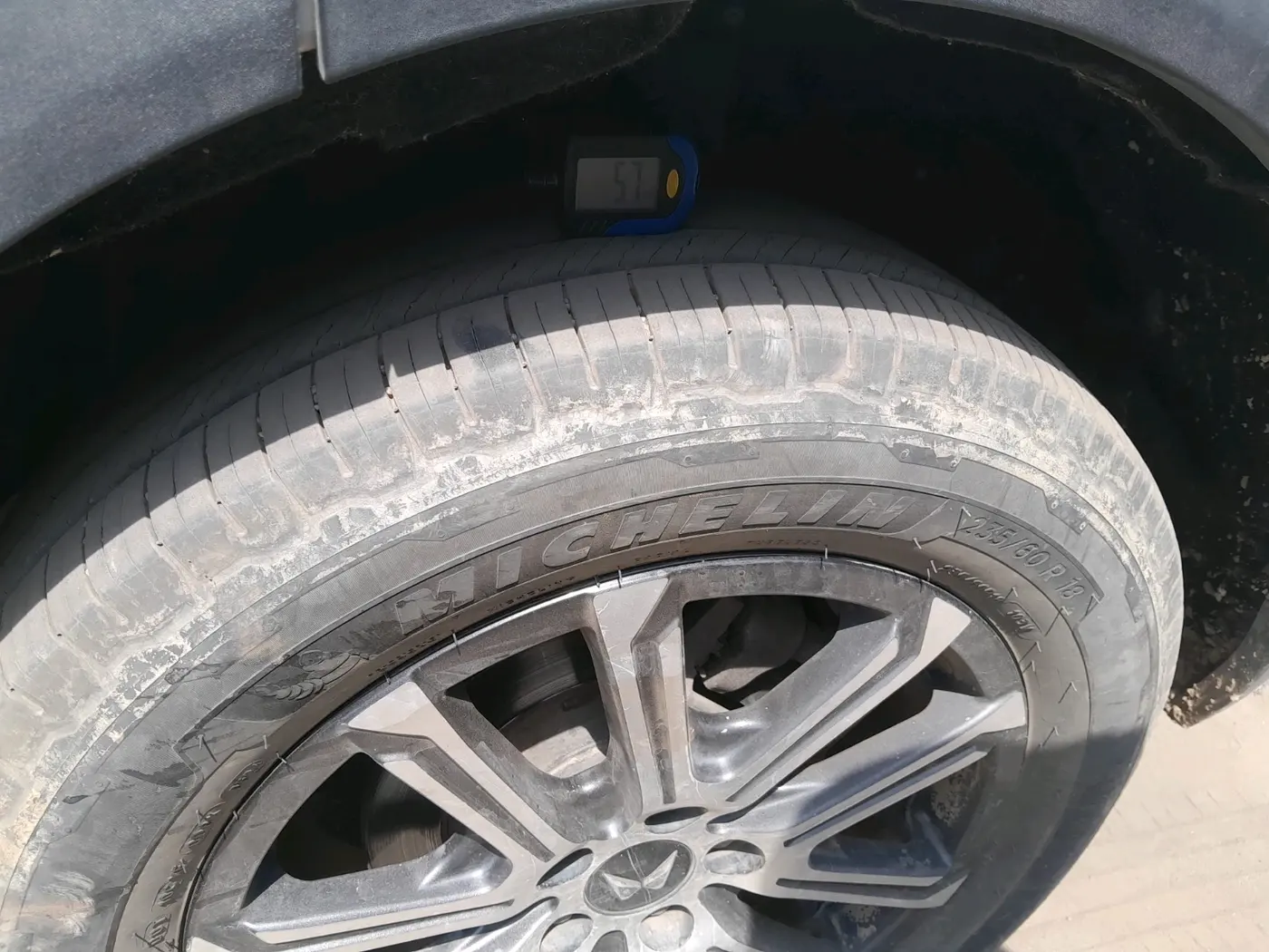 2022 Mahindra XUV700 AX 7 D MT 7 STR, Diesel, Manual, 82,703 km, tyre