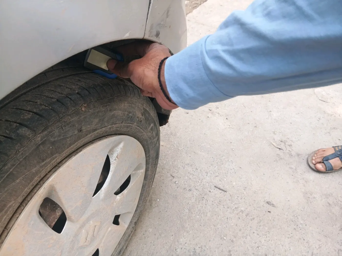 2019 Maruti Celerio VXI CNG, CNG, Manual, 90,028 km, tyre