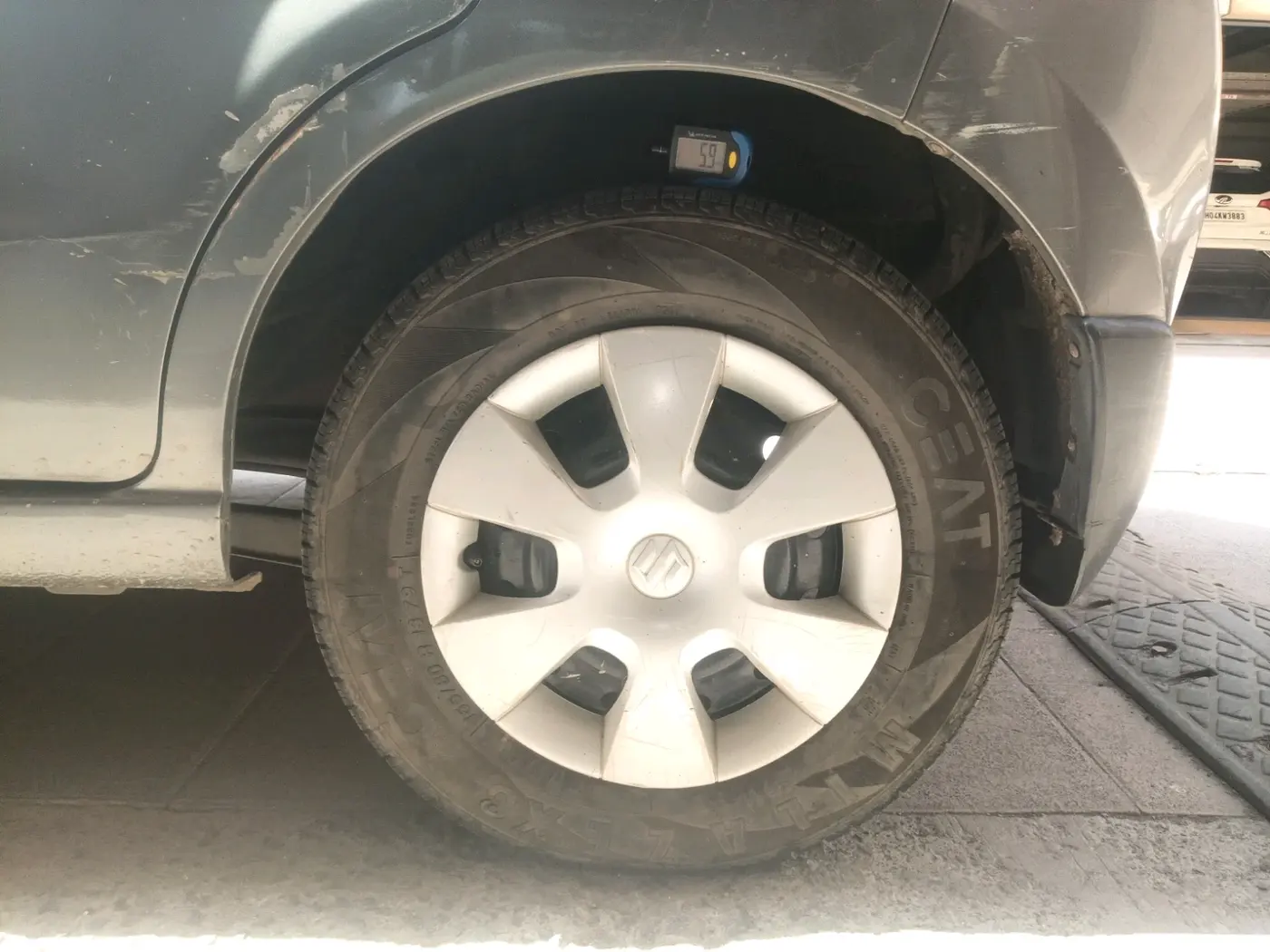 2012 Maruti A Star VXI, Petrol, Manual, 44,905 km, tyre