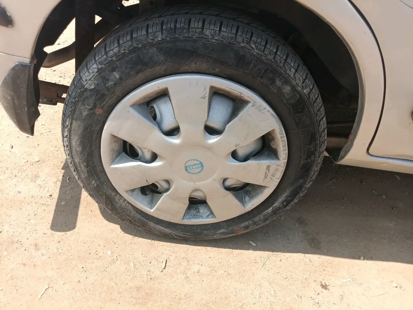 2012 Maruti Alto K10 LXI, Petrol, Manual, 45,153 km, tyre