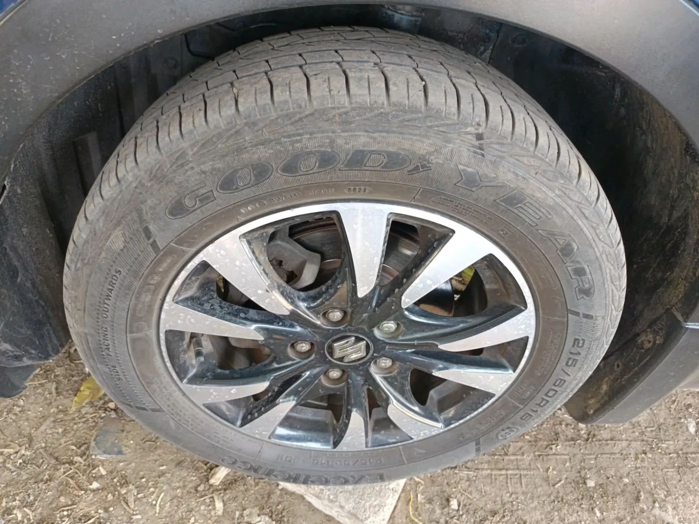 2017 Maruti S Cross ZETA 1.3, Diesel, Manual, 82,061 km, tyre