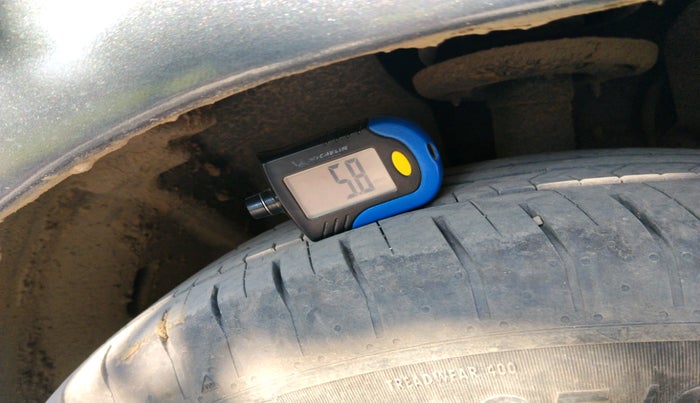 2017 Ford Ecosport TITANIUM 1.5L DIESEL, Diesel, Manual, 1,31,150 km, tyre