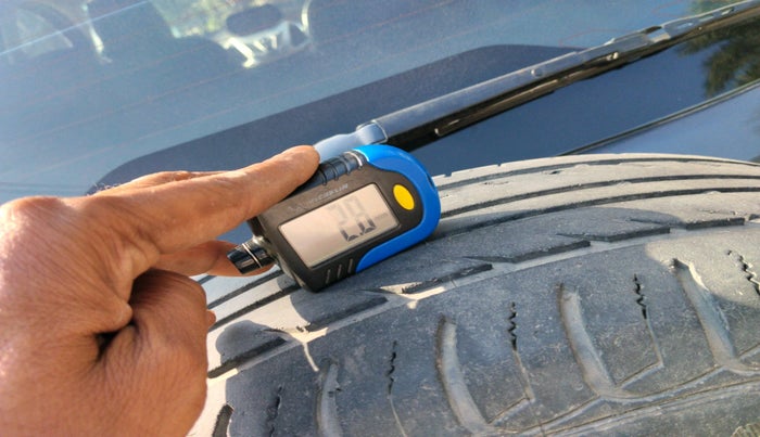 2017 Ford Ecosport TITANIUM 1.5L DIESEL, Diesel, Manual, 1,31,150 km, tyre