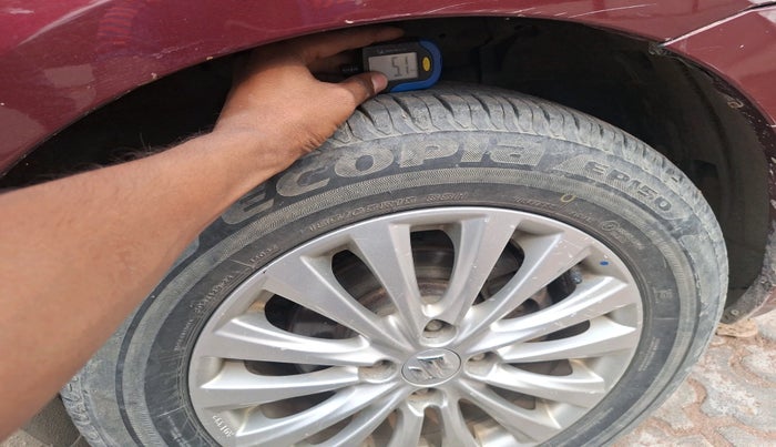 2014 Maruti Ciaz ZDI, Diesel, Manual, 1,00,272 km, tyre