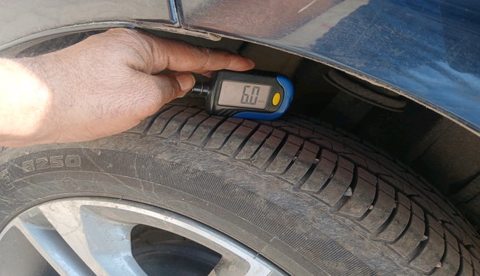 2024 Tata TIGOR XZA PLUS PETROL, Petrol, Automatic, 5,598 km, tyre