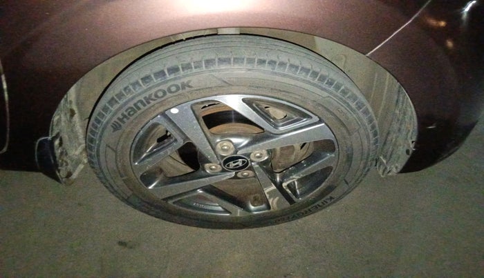 2020 Hyundai AURA SX 1.2 (O), Petrol, Manual, 35,447 km, tyre