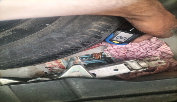 2018 Maruti Dzire ZXI AMT, Petrol, Automatic, 62,357 km, tyre