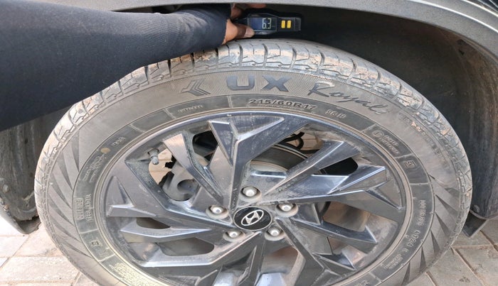 2022 Hyundai Creta SX (O) 1.5 Diesel AT Knight Edition, Diesel, Automatic, 93,602 km, tyre