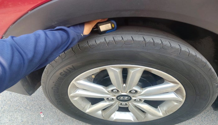 2017 Hyundai Creta SX PLUS 1.6 PETROL, Petrol, Manual, 70,185 km, tyre