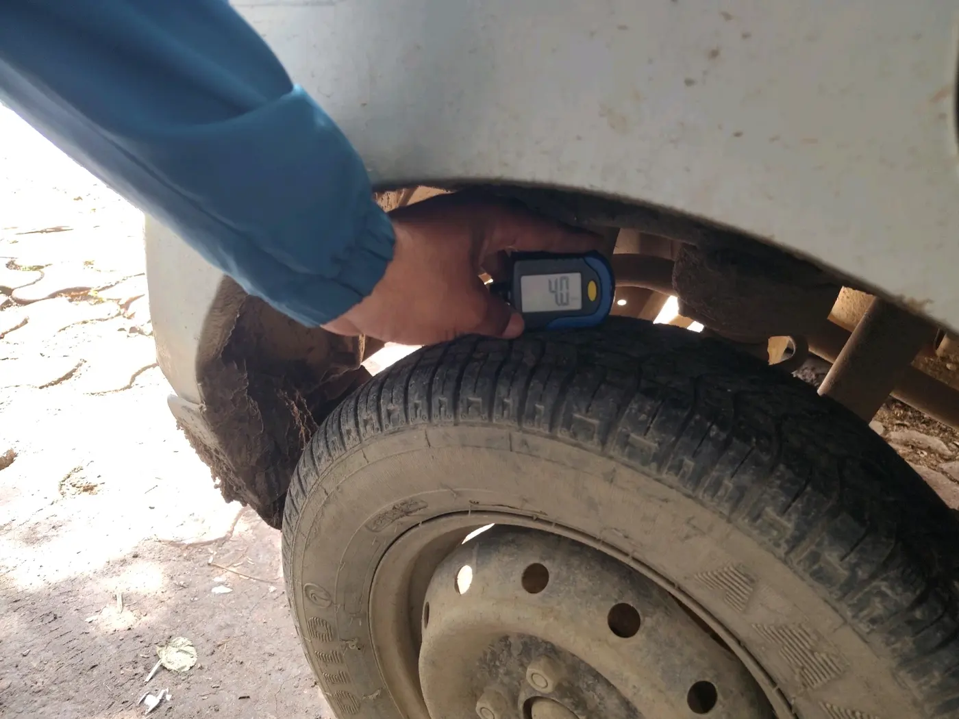 2013 Maruti Alto 800 LXI, Petrol, Manual, 20,061 km, tyre