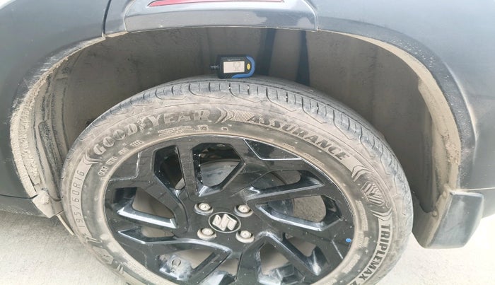 2023 Maruti FRONX ZETA 1.0L TURBO 6 AT, Petrol, Automatic, 24,707 km, tyre