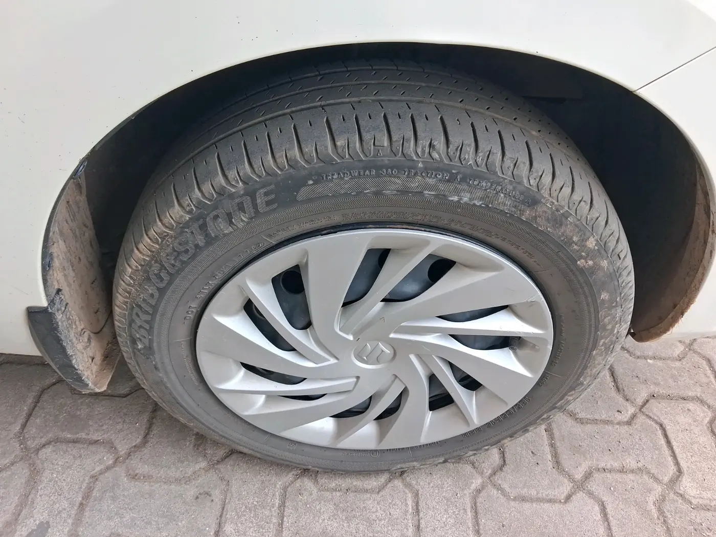 2024 Maruti Ertiga VXi (O), Petrol, Manual, 57,070 km, tyre