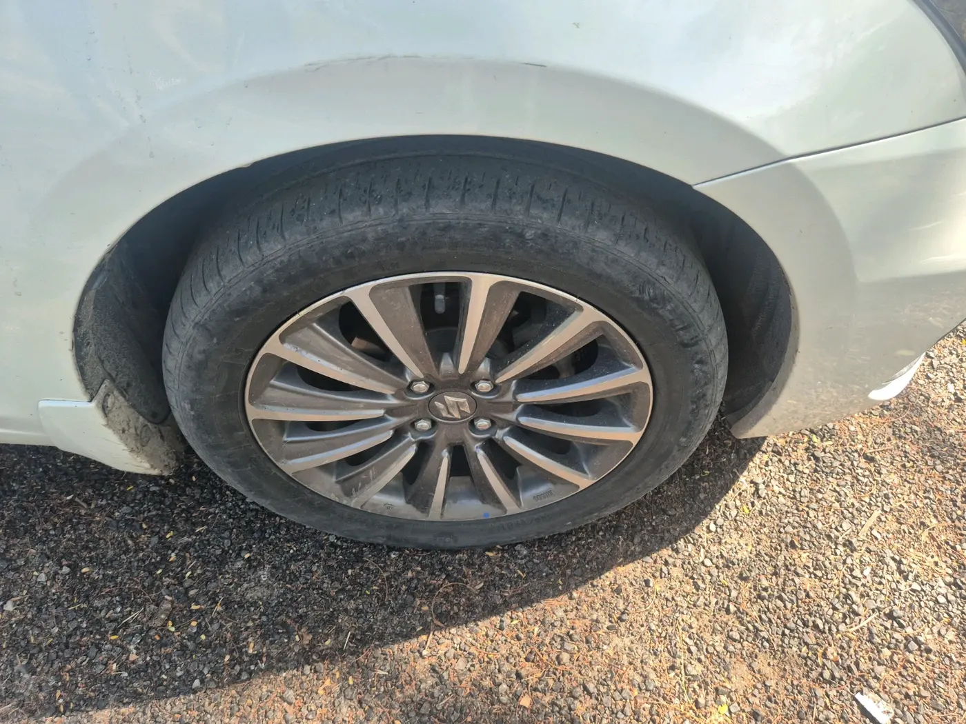 2022 Maruti Ciaz ALPHA 1.5 SHVS PETROL, Petrol, Manual, 67,429 km, tyre
