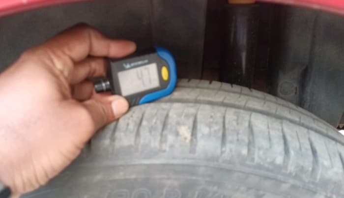 2014 Maruti Swift VXI, Petrol, Manual, 84,225 km, tyre