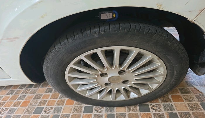 2014 Tata Zest XMS PETROL, Petrol, Manual, 54,607 km, tyre