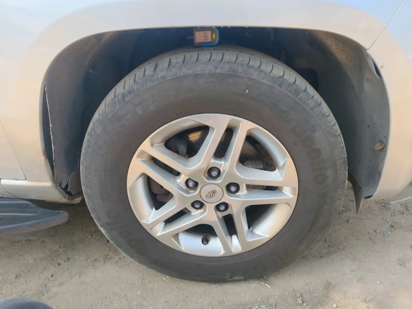 2018 Mahindra TUV 300 PLUS P8, Diesel, Manual, 10,01,020 km, tyre