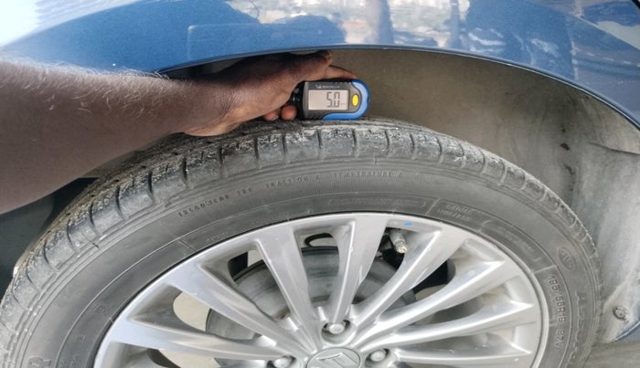 2017 Maruti Ciaz ALPHA DIESEL 1.3, Diesel, Manual, 83,725 km, tyre