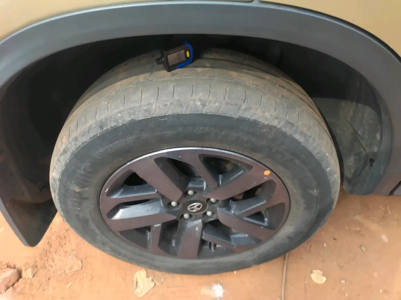 2022 Tata Harrier XZA PLUS 2.0L KAZIRANGA, Diesel, Automatic, 71,748 km, tyre