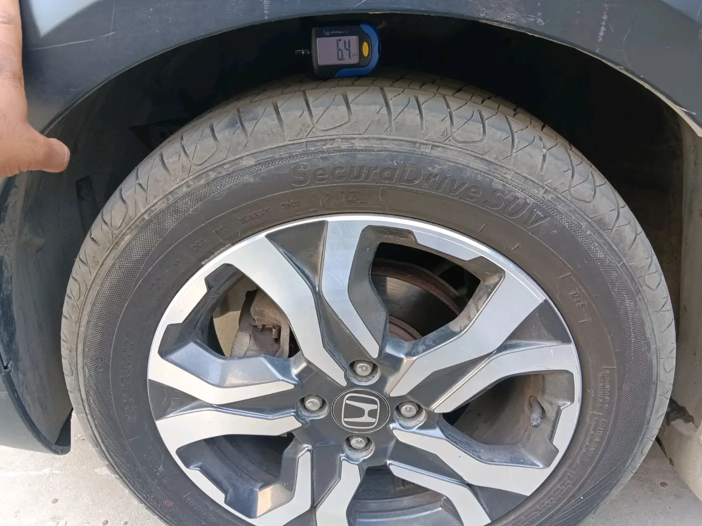 2018 Honda WR-V 1.2L I-VTEC VX MT, Petrol, Manual, 56,496 km, tyre