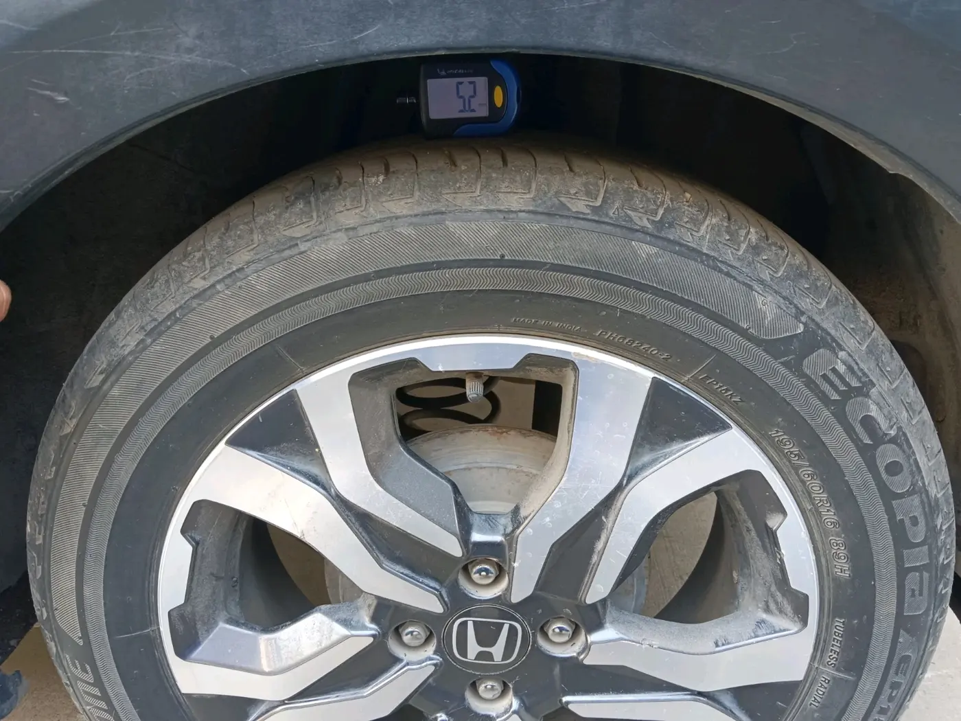 2018 Honda WR-V 1.2L I-VTEC VX MT, Petrol, Manual, 56,496 km, tyre