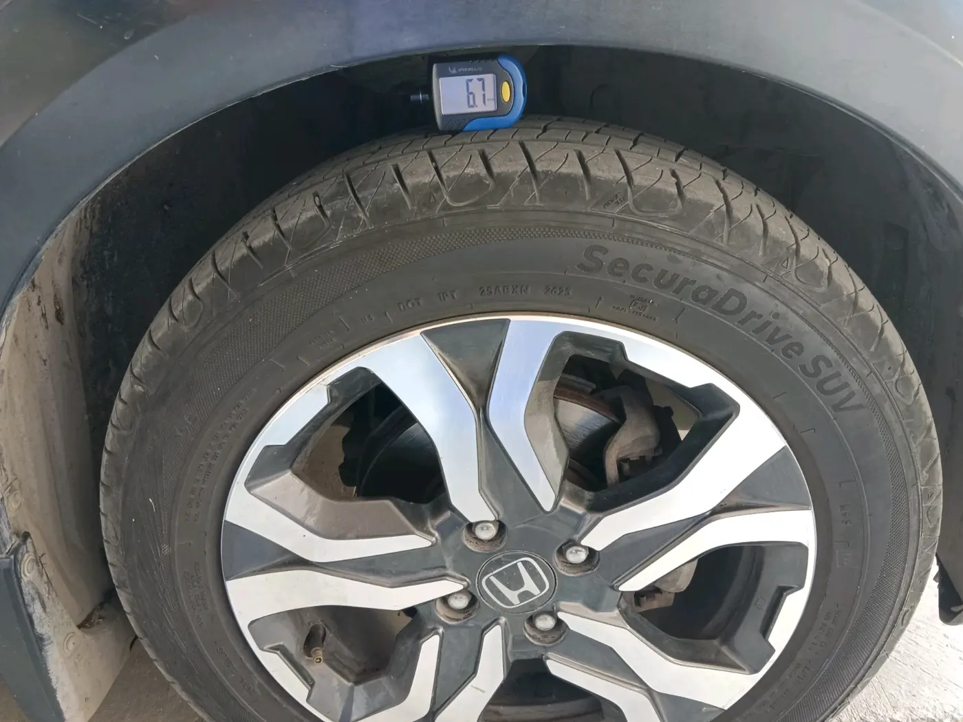 2018 Honda WR-V 1.2L I-VTEC VX MT, Petrol, Manual, 56,496 km, tyre
