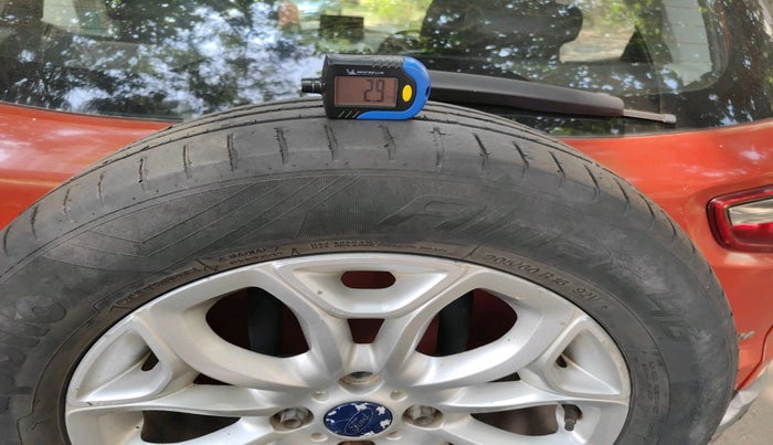 2015 Ford Ecosport TITANIUM 1.5L PETROL AT, Petrol, Automatic, 95,679 km, tyre