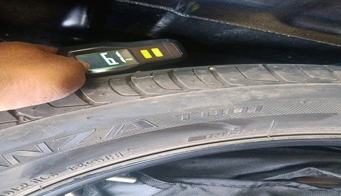 2024 Tata NEXON Fearless Plus S 1.2 Revotron 7DCA Dark Edition, Petrol, Automatic, 34,766 km, tyre