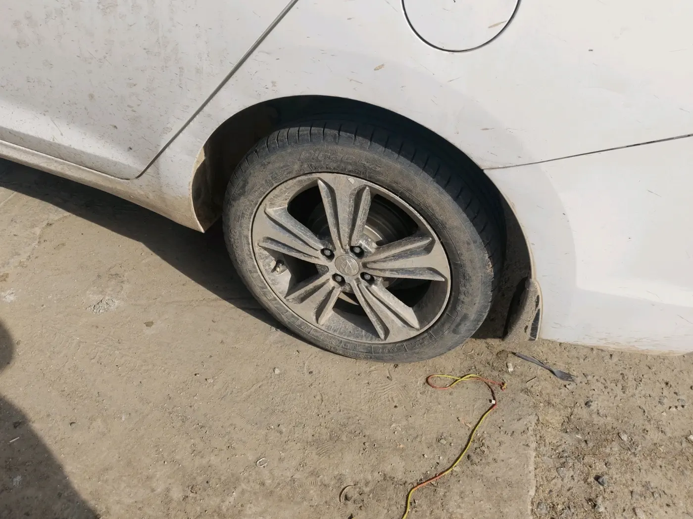 2019 Hyundai Verna 1.6 VTVT SX, Petrol, Manual, 64,058 km, tyre