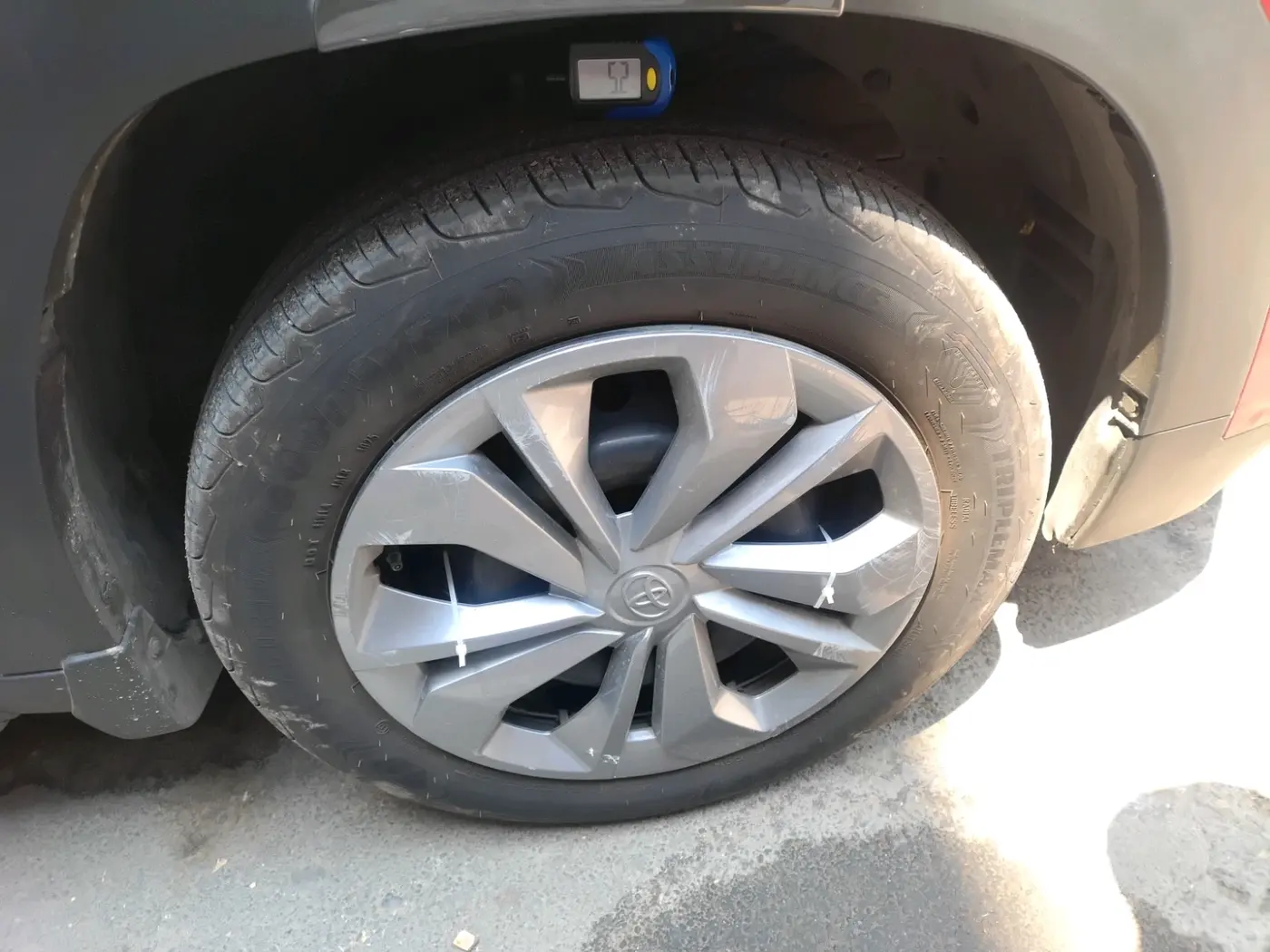 2025 Toyota Urban Cruiser Taisor E 1.2 CNG MT, CNG, Manual, 9,191 km, tyre