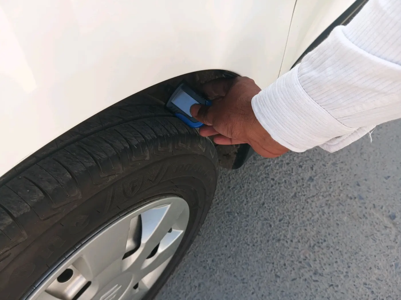2022 Maruti New Wagon-R LXI CNG 1.0, CNG, Manual, 76,706 km, tyre