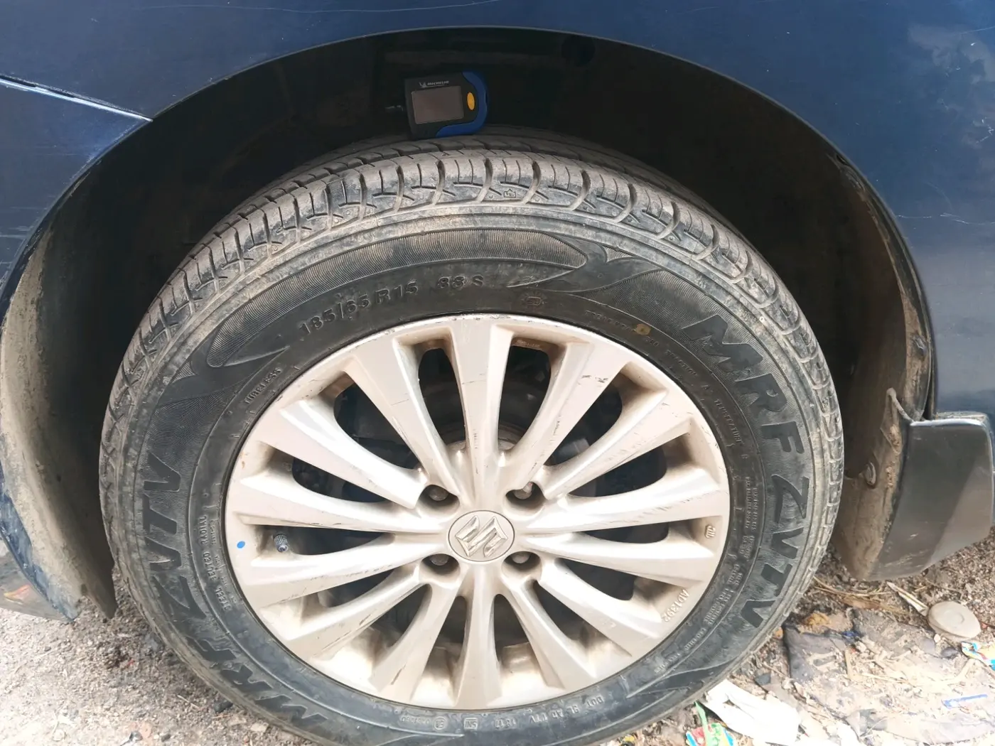 2017 Maruti Baleno DELTA PETROL 1.2, Petrol, Manual, 63,556 km, tyre
