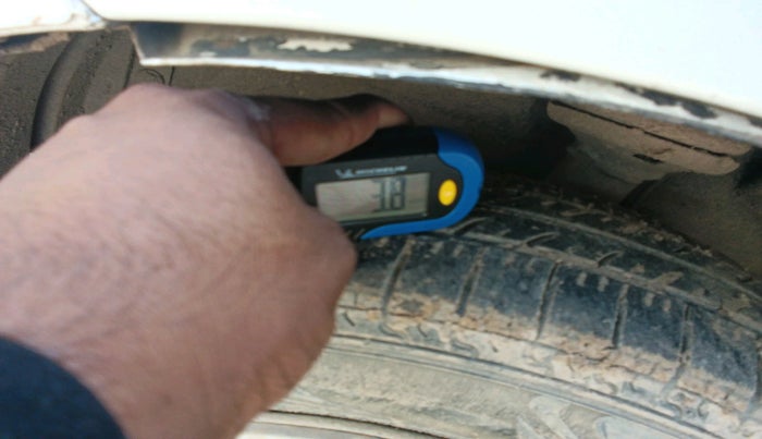 2018 Maruti Wagon R 1.0 LXI CNG, CNG, Manual, 1,12,570 km, tyre