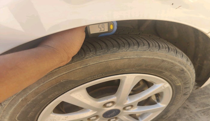 2019 Ford New Figo TITANIUM 1.2 PETROL MT, Petrol, Manual, 22,770 km, tyre