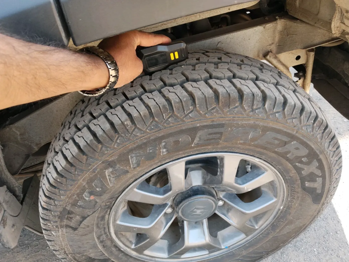 2023 Maruti JIMNY ALPHA ALL GRIP PRO MT, Petrol, Manual, 15,667 km, tyre