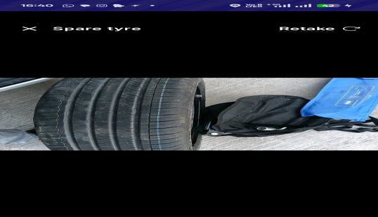 2023 Tata NEXON CREATIVE + SUNROOF 1.2 PETROL, Petrol, Manual, 40,926 km, tyre