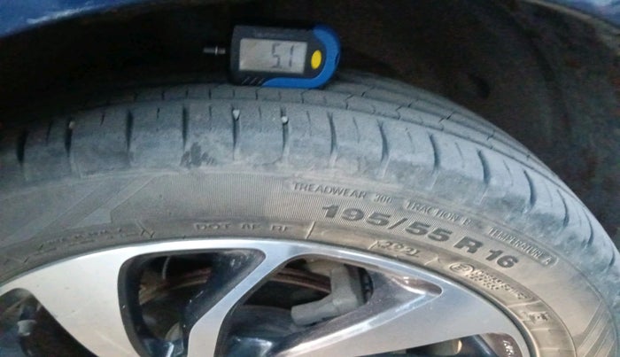 2021 Maruti Baleno ZETA PETROL 1.2, Petrol, Manual, 52,299 km, tyre