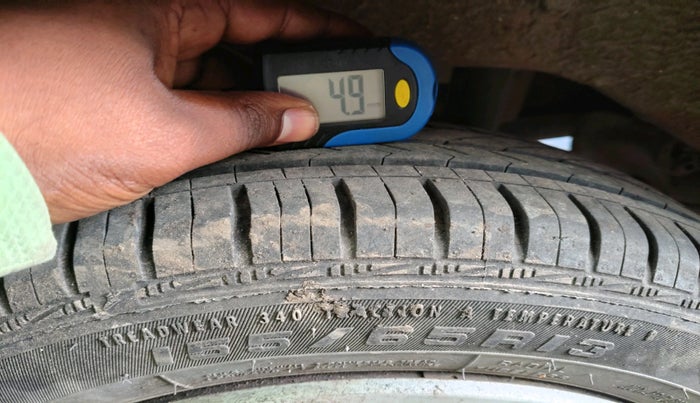 2017 Maruti Alto K10 VXI AMT, Petrol, Automatic, 37,220 km, tyre