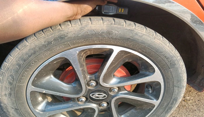 2017 Hyundai Grand i10 ASTA 1.2 KAPPA VTVT, Petrol, Manual, 57,323 km, tyre