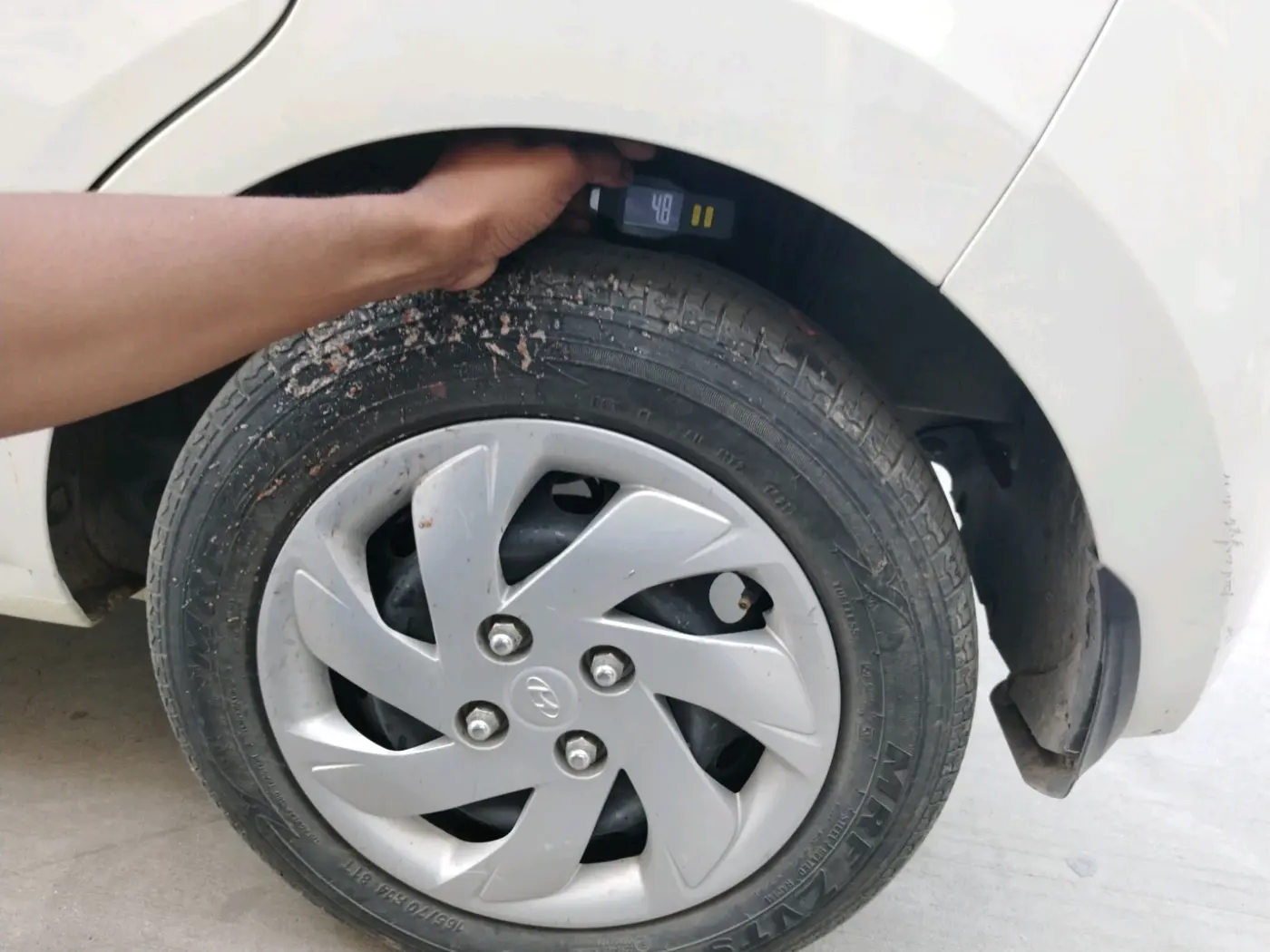 2021 Hyundai NEW SANTRO SPORTZ AMT, Petrol, Automatic, 26,250 km, tyre