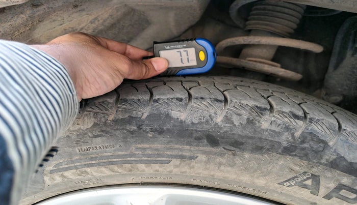 2023 Maruti Grand Vitara DELTA SMART HYBRID AT, Petrol, Automatic, 16,219 km, tyre