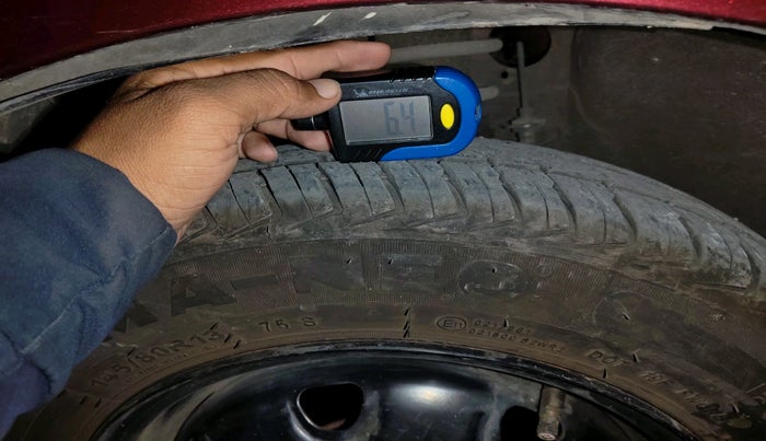 2017 Maruti Alto K10 VXI (O) AMT, Petrol, Automatic, 41,353 km, tyre