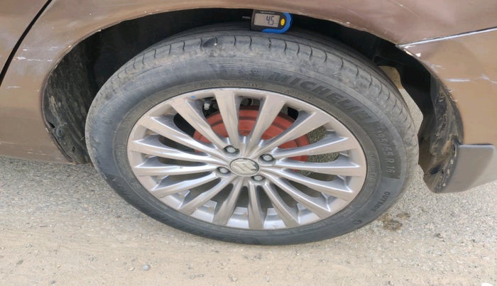 2017 Maruti Ciaz ALPHA DIESEL 1.3, Diesel, Manual, 93,231 km, tyre