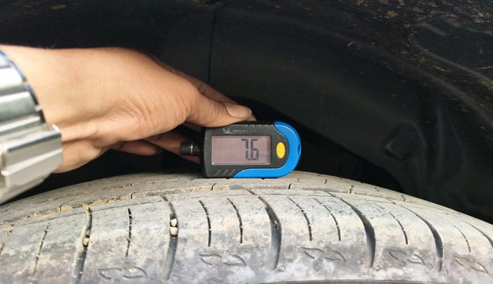 2024 Tata Safari PURE PLUS S DARK EDITION AT, Diesel, Automatic, 3,253 km, tyre