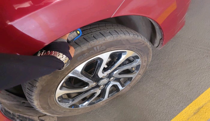 2023 Maruti Baleno ALPHA 1.2 AGS, Petrol, Automatic, 12,671 km, tyre