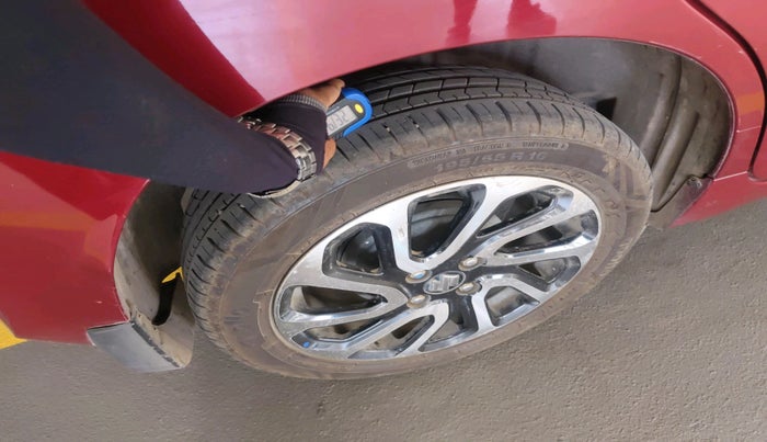 2023 Maruti Baleno ALPHA 1.2 AGS, Petrol, Automatic, 12,671 km, tyre