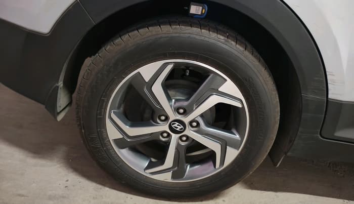 2018 Hyundai Creta SX (O) 1.6 PETROL, Petrol, Manual, 44,297 km, tyre