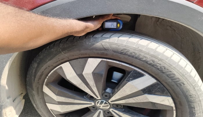 2022 Volkswagen TAIGUN GT PLUS 1.5 TSI DSG, Petrol, Automatic, 2,19,433 km, tyre