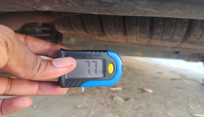 2022 Tata Harrier XZA PLUS 2.0L, Diesel, Automatic, 1,36,557 km, tyre