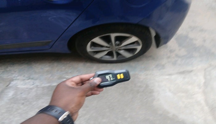 2015 Hyundai Elite i20 ASTA 1.2, Petrol, Manual, 1,27,433 km, tyre