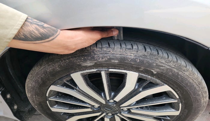 2017 Honda City 1.5L I-VTEC VX CVT, Petrol, Automatic, 1,12,358 km, tyre